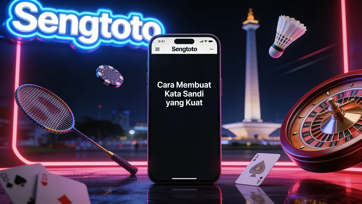 Cara Membuat Kata Sandi yang Kuat: panduan sengtoto untuk pemain di Indonesia