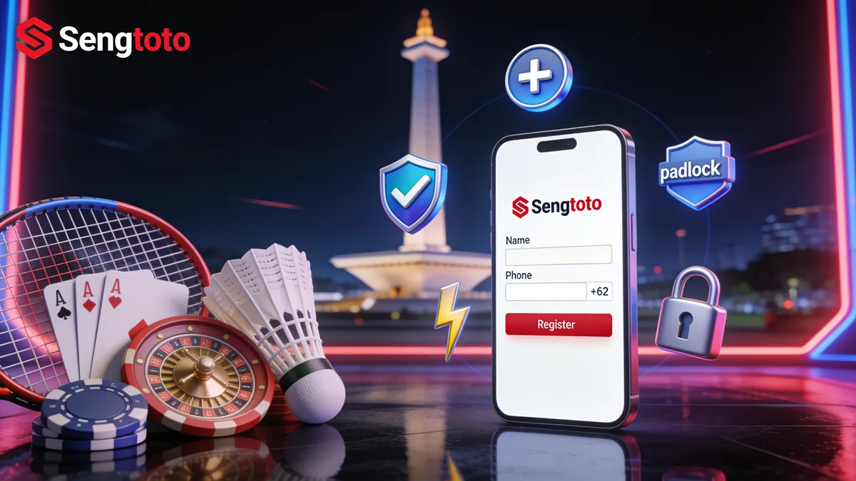 Cara Verifikasi Akun di SENGTOTO — sengtoto di Indonesia